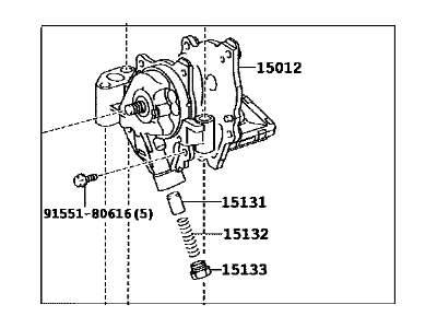 Lexus 15100-37040