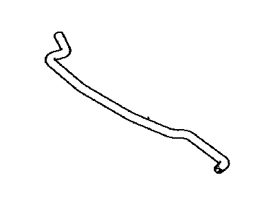 2016 Lexus CT200h Coolant Reservoir Hose - 16267-37120