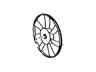 Lexus CT200h Fan Blade - 16361-37010