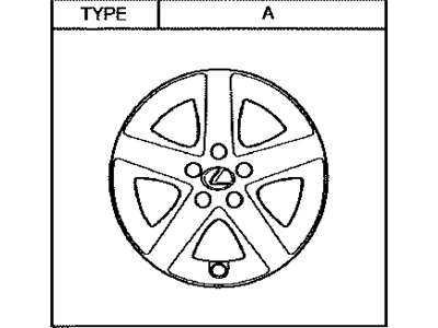 Lexus CT200h Wheel Cover - 42602-76010