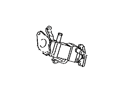 Lexus 25601-37010 Pipe Sub-Assy, EGR W/Cooler