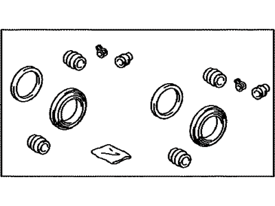 2015 Lexus CT200h Wheel Cylinder Repair Kit - 04479-12230