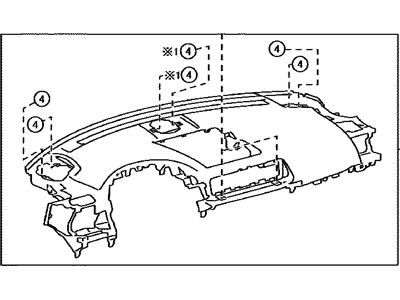 Lexus 55302-76061-C0