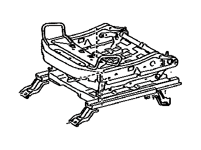 Lexus 71620-76050 Spring Assembly, Front Seat