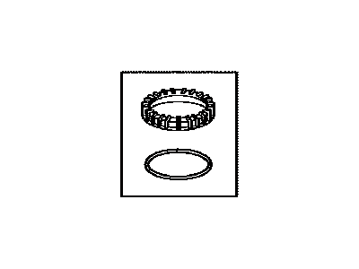 2010 Lexus HS250h Fuel Pump Gasket - 77169-52040