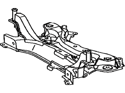 2011 Lexus CT200h Front Cross-Member - 51201-12441