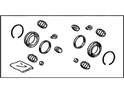 Lexus CT200h Wheel Cylinder Repair Kit - 04478-47040