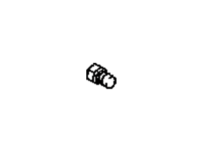 Lexus 90345-53006 Plug, TAPER Screw W/HEAD