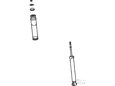 Lexus 48530-79165 ABSORBER Assembly, Shock