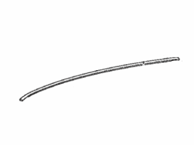 Lexus 75555-76020-J4 MOULDING, Roof Drip