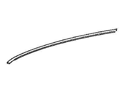 Lexus 75556-76020-J0 MOULDING, Roof Drip