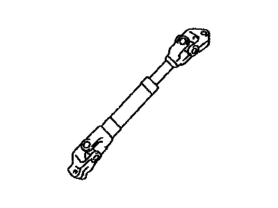 Lexus 45260-76010 Shaft Assembly, Steering