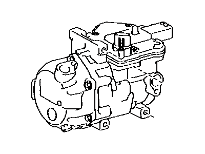 Lexus 88370-76010 Compressor Assembly, W/MOTER