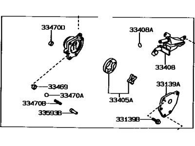 Lexus 33470-12010 Pump Assy, Manual Transmission Oil