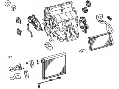 Lexus 87050-53071 Radiator Assembly, Air C