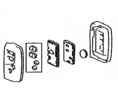 Lexus 89904-50K80 Electrical Key Transmitter Sub-Assembly