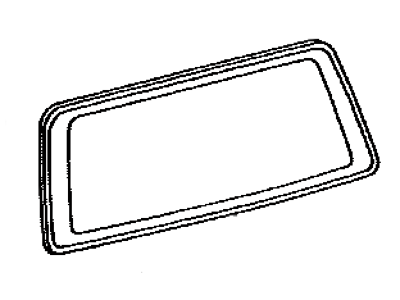 Lexus 68131-60450 Glass, Back Door