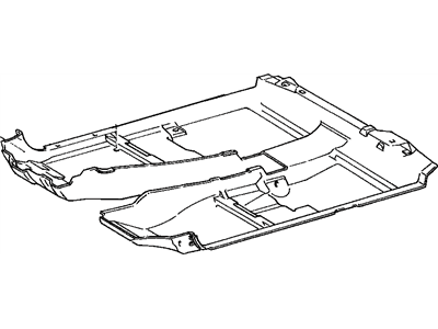 Lexus 58510-33472-C0 Carpet Assy, Front Floor, Front