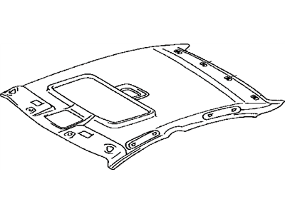 Lexus 63310-33460-B1 Headlining Assy, Roof