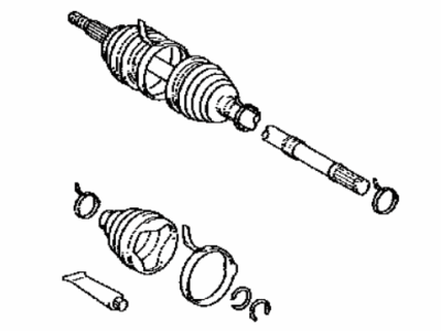 2002 Lexus ES300 Axle Shaft - 43460-39155