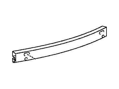 Lexus 52171-33100 Reinforcement, Rear Bumper, NO.1