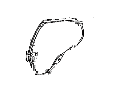 2003 Lexus ES300 Door Seal - 67887-33010