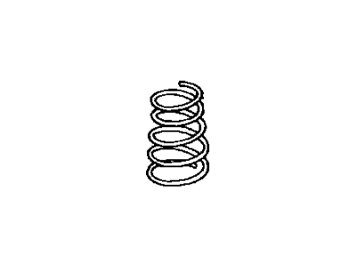 Lexus 48231-33541 Spring, Coil, Rear