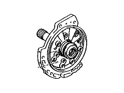 35370-06010 Lexus Stator Shaft Assembly Illustration 1 of 1