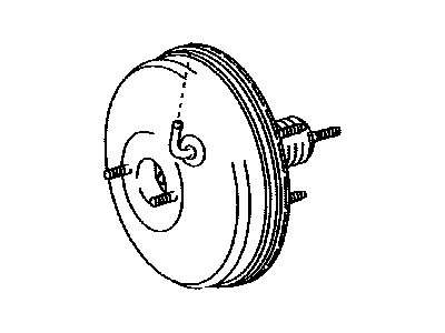 2002 Lexus ES300 Brake Booster - 44610-33710