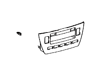 Lexus 55912-33250 Housing, Heater Control