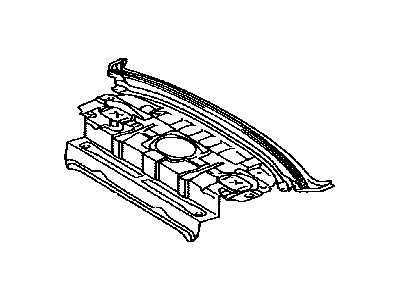 Lexus 64101-33270 Panel Sub-Assy, Upper Back