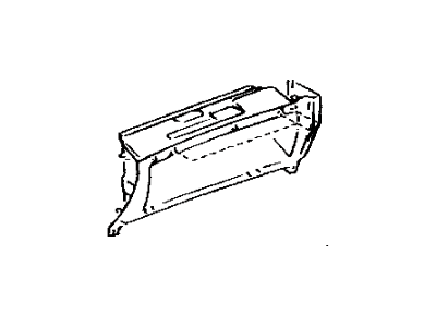 Lexus 55501-33120-C0 Door Assy, Glove Compartment