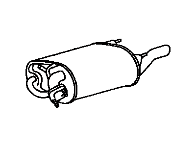 2003 Lexus ES300 Exhaust Pipe - 17430-20140