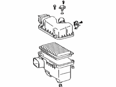 Lexus 17700-20170 Cleaner Assy, Air