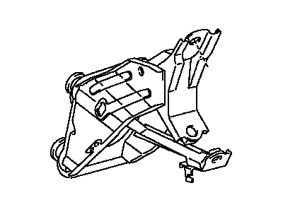 Lexus 55106-33080 Support Sub-Assy, Brake Pedal