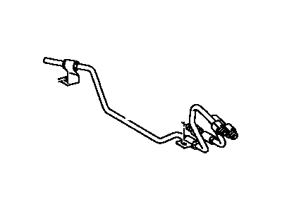 Lexus 44410-33190 Power Steering Pressure Feed Tube Assembly