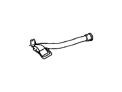 Lexus 55971-33080 Duct, Side Defroster Nozzle, NO.1