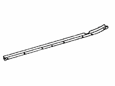 Lexus 68174-33040 Weatherstrip, Rear Door Glass, Inner LH