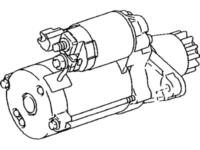 Lexus 28100-28041-84 Reman Starter