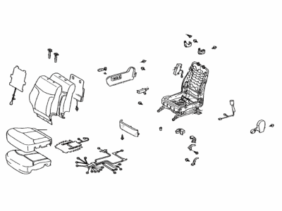 Lexus 71100-3T030-C2 Seat Assy, Front RH