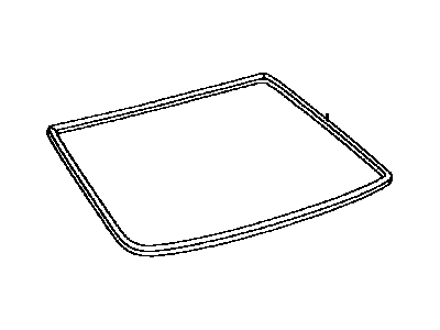 Lexus 75571-33080 Moulding, Back Window, Outside Upper