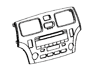 Lexus 86221-33061 Panel, Radio Receiver