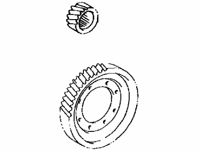 Lexus 41201-33030 Final Gear Kit, Differential