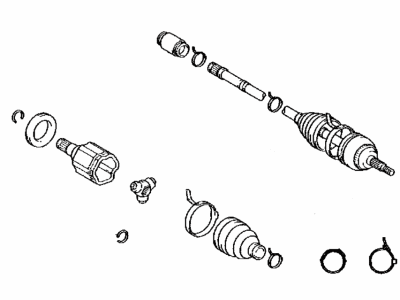 2002 Lexus ES300 Axle Shaft - 43420-33240