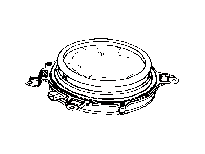 Lexus 86160-06480 Speaker Assembly, Radio