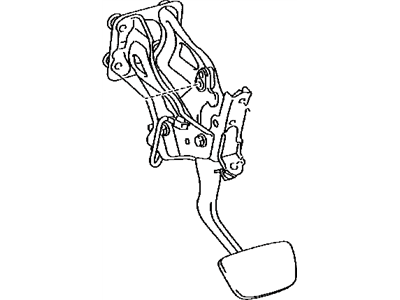 Lexus 47110-53261 Support Assy, Brake Pedal