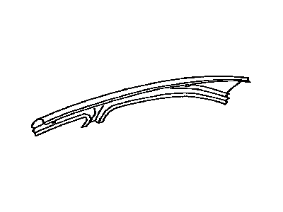 Lexus 61225-53020 Rail, Roof Side Outer