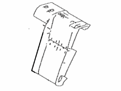 Lexus 71652-53021 Pad, Rear Seat Back, LH