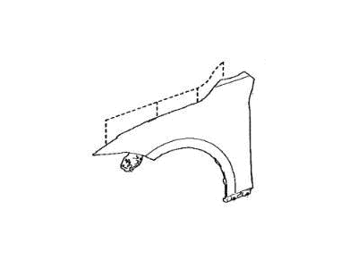 Lexus IS350 Fender - 53802-53230