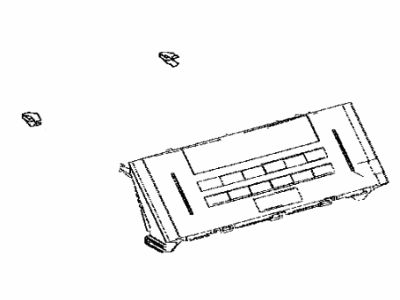 Lexus IS300 A/C Switch - 55900-53740